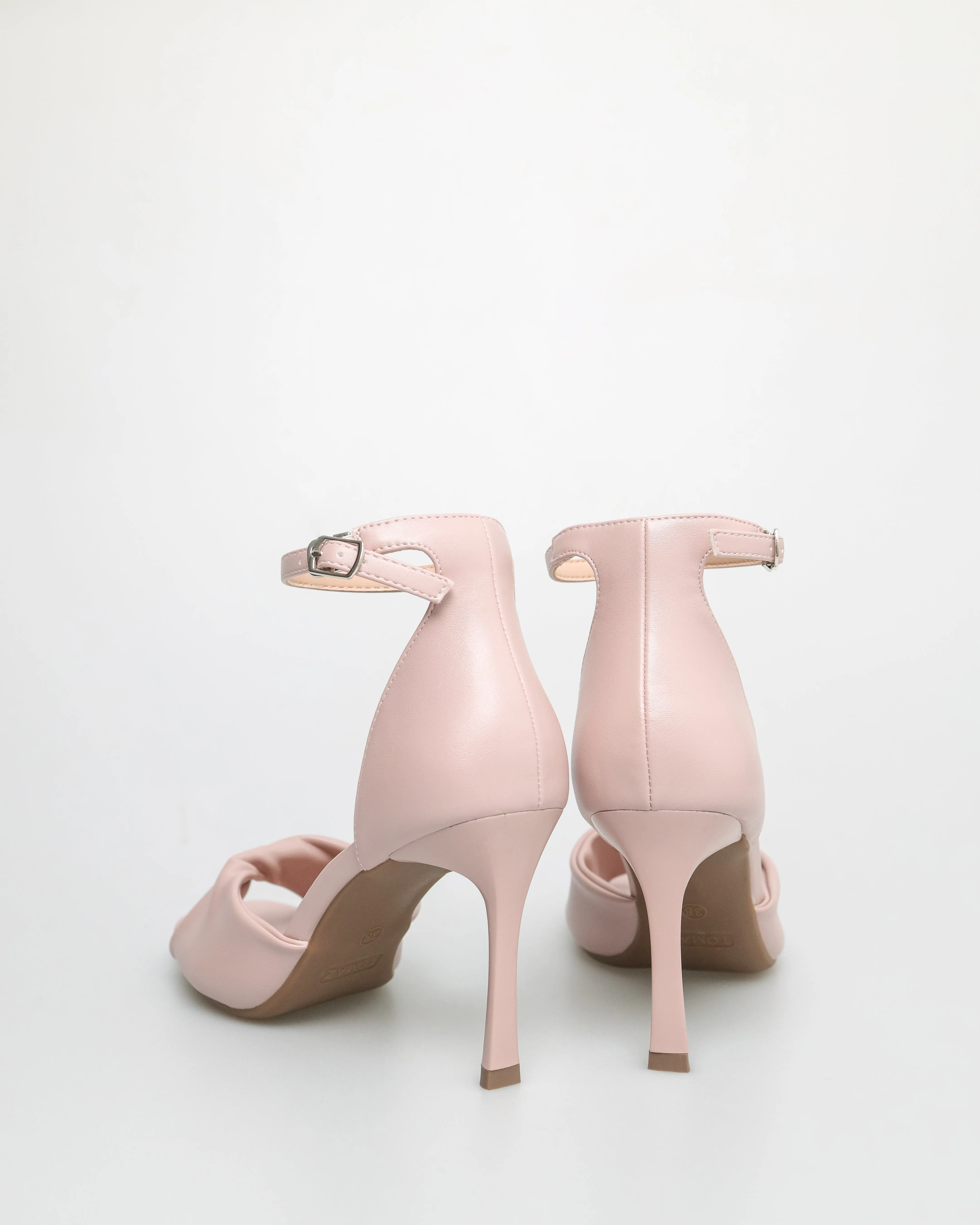 Tomaz NN293 Ladies Folded Anklestrap Heels
