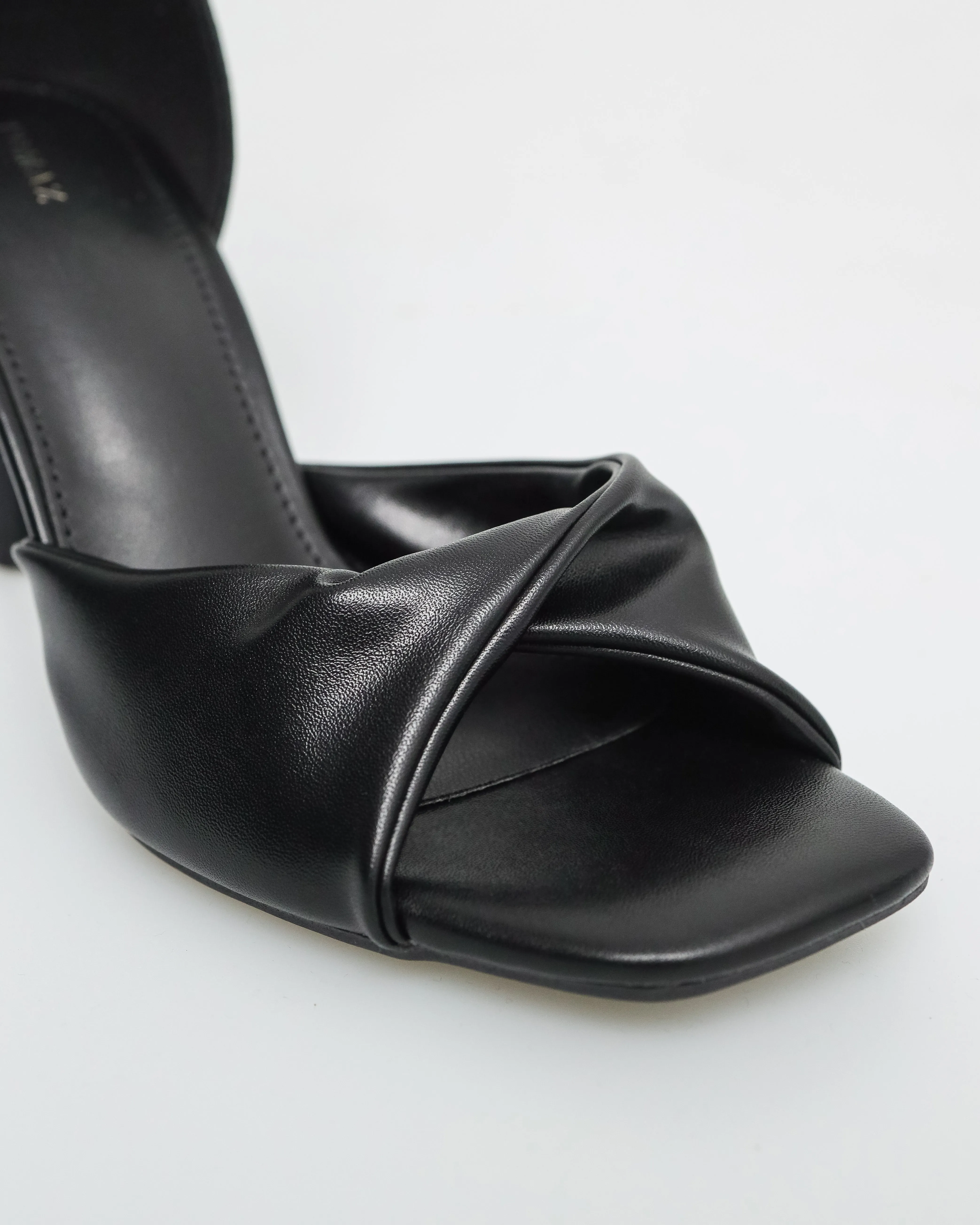 Tomaz NN293 Ladies Folded Anklestrap Heels