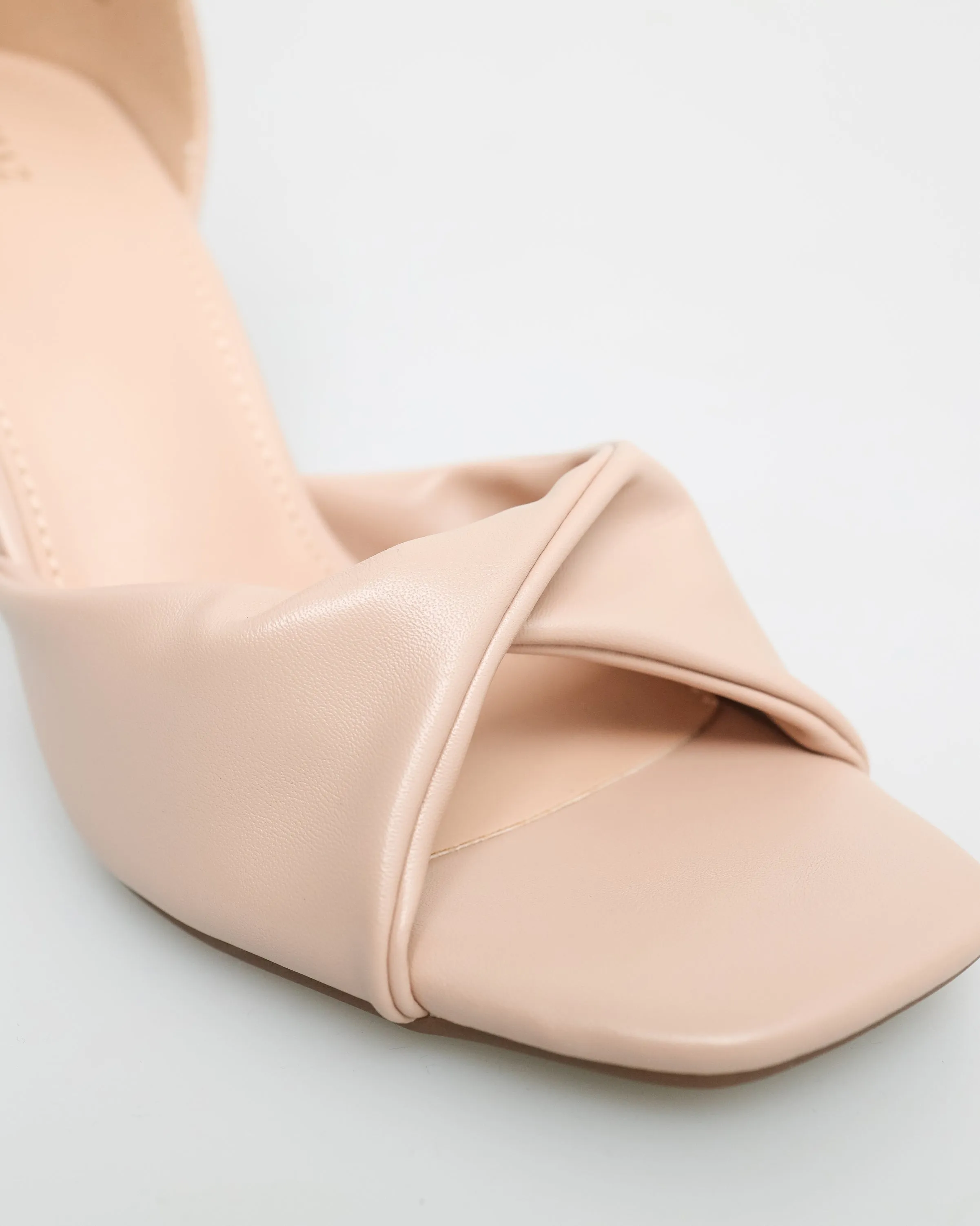 Tomaz NN293 Ladies Folded Anklestrap Heels