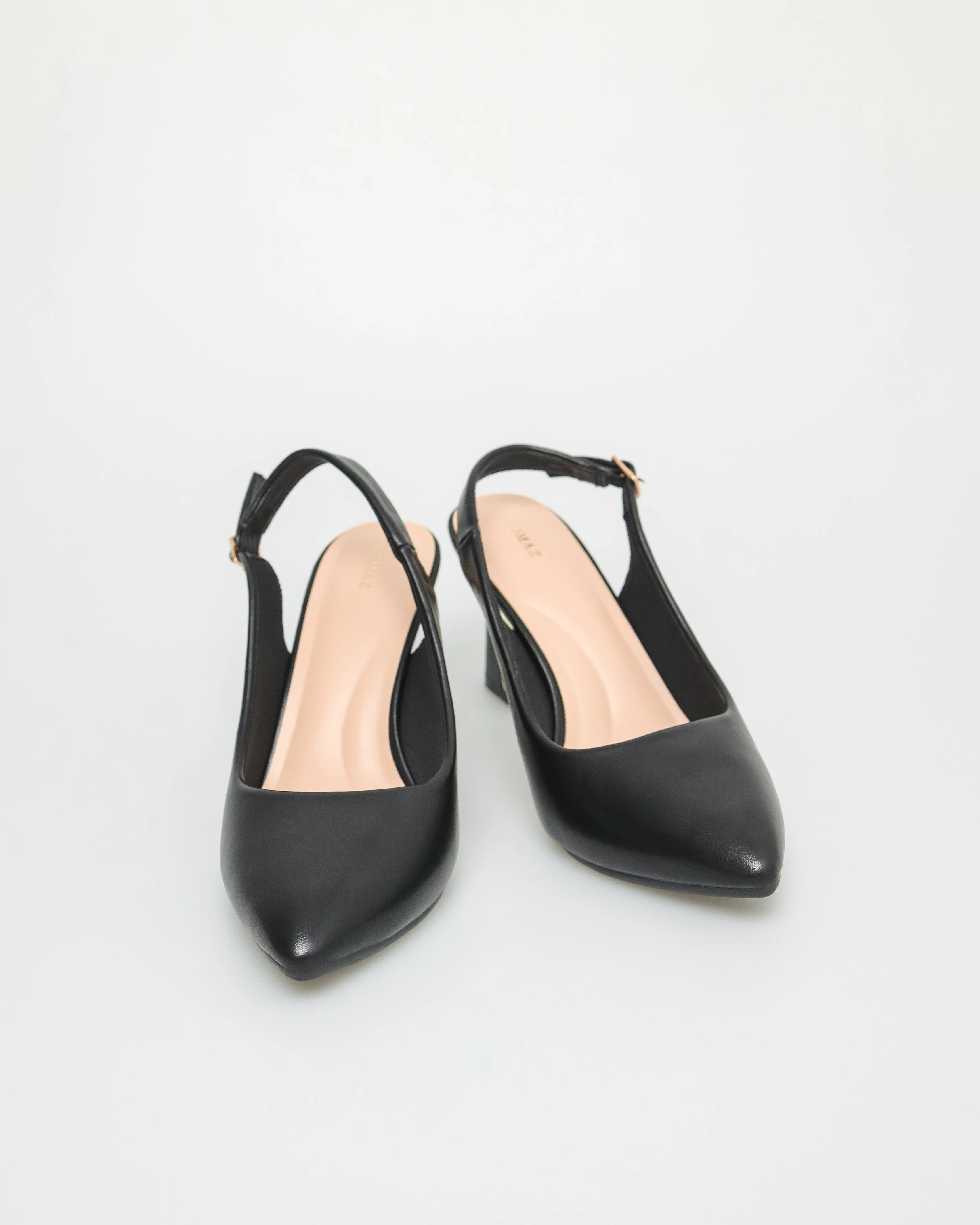 Tomaz NN322 Ladies Gold Slingback Heels