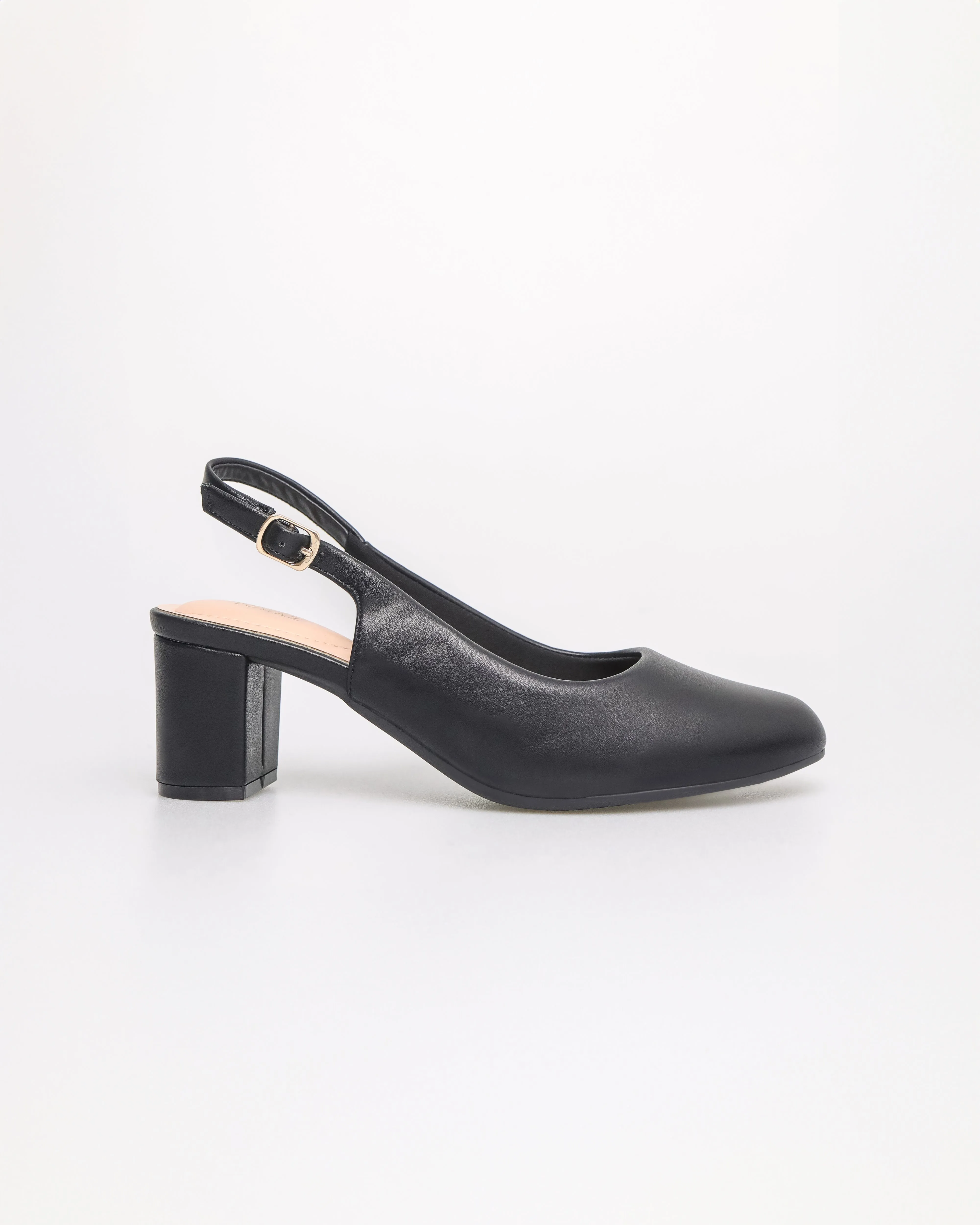 Tomaz NN447 Ladies Buckle Slingback Heels