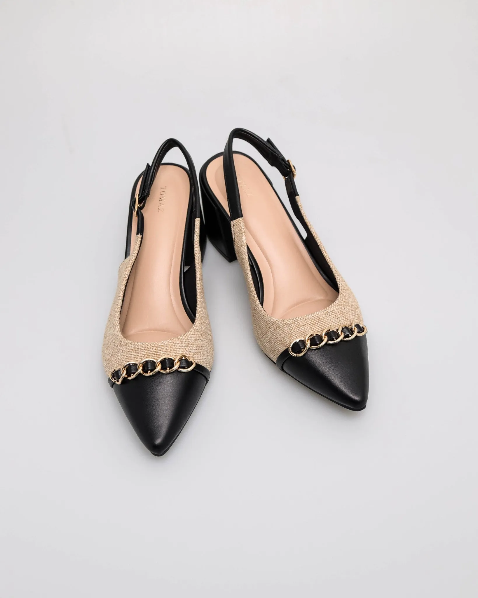 Tomaz NN613 Ladies Ring Buckle Heels
