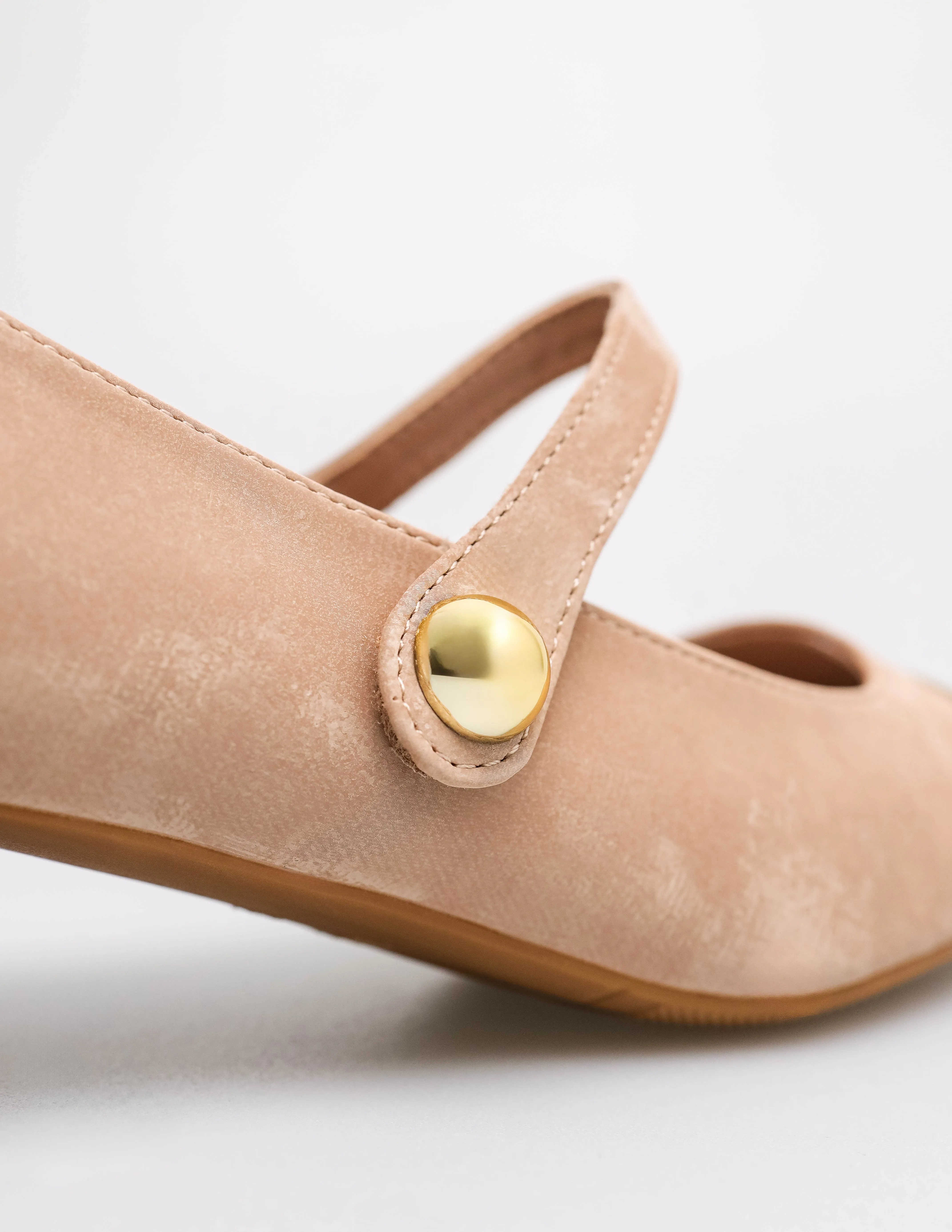 Tomaz YX234 Ladies Mary Jane Block Heels