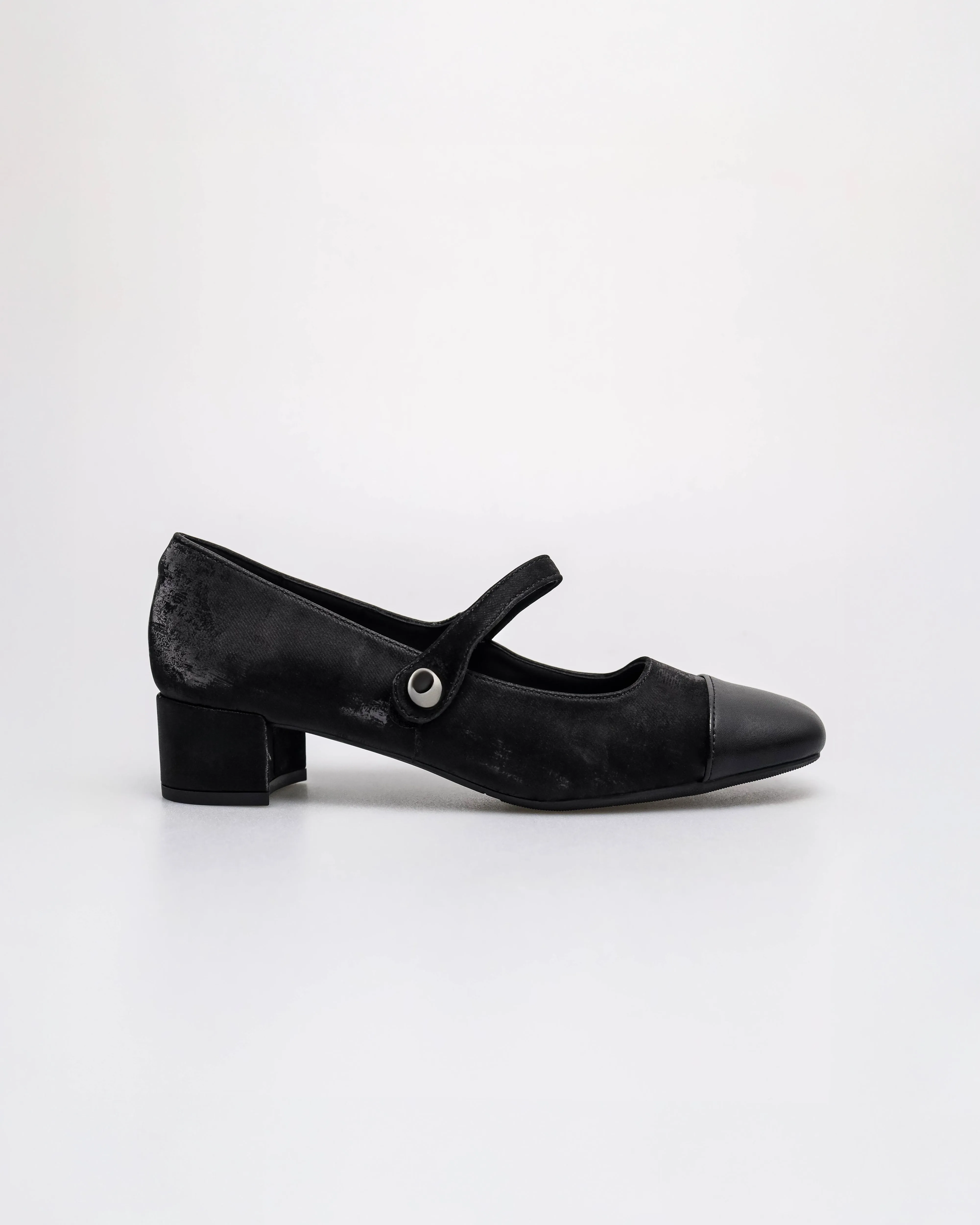 Tomaz YX234 Ladies Mary Jane Block Heels
