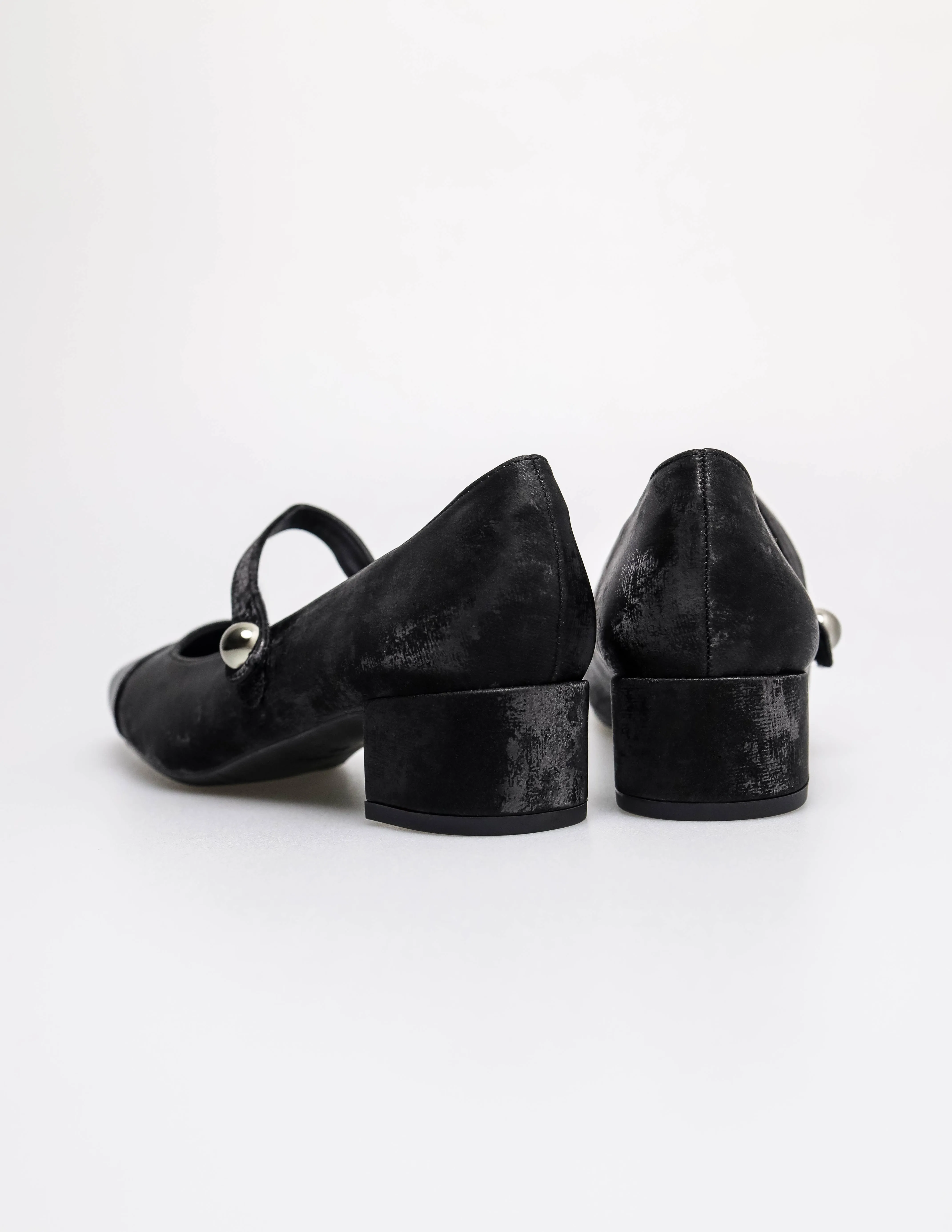 Tomaz YX234 Ladies Mary Jane Block Heels
