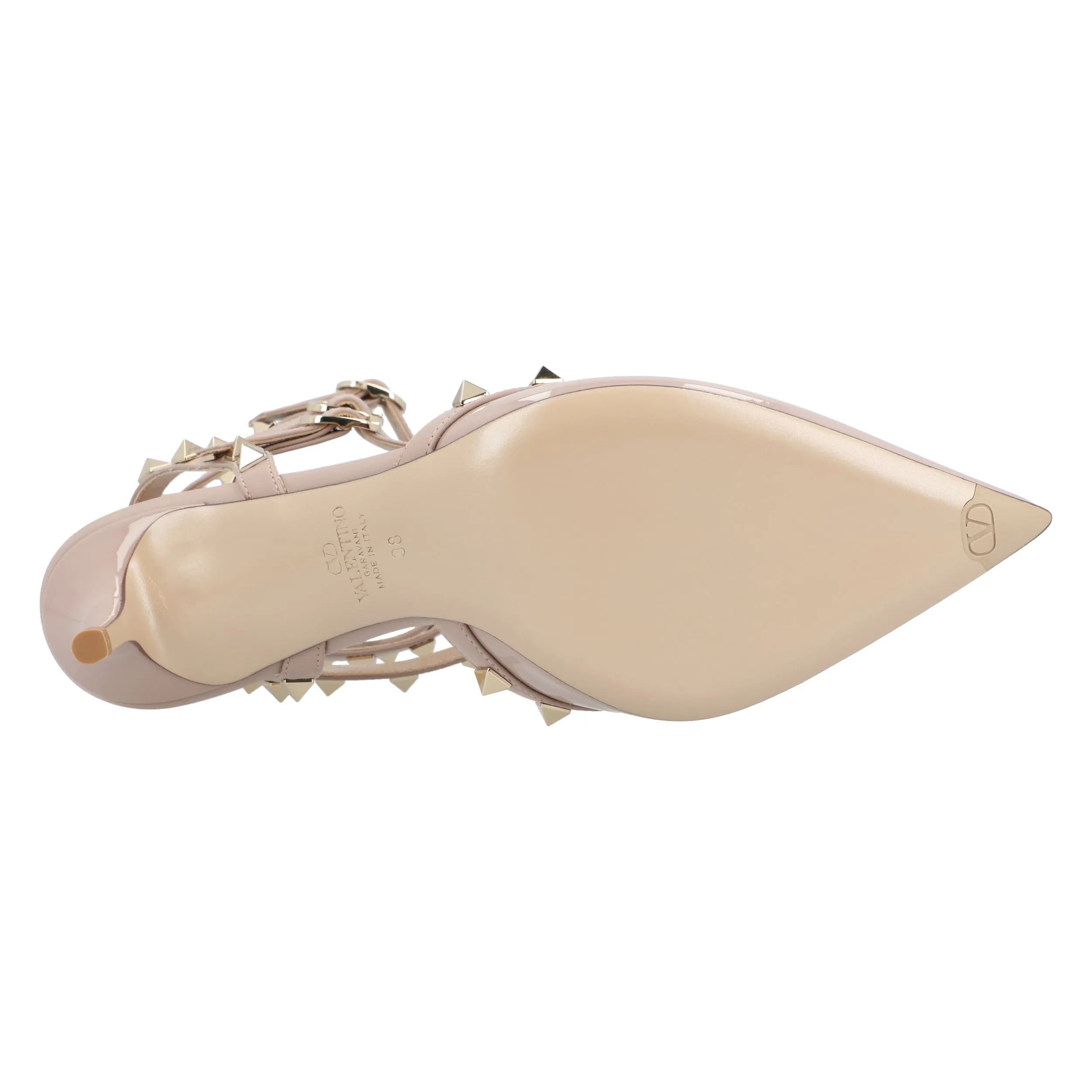 Valentino Rockstud-Pumps Pink