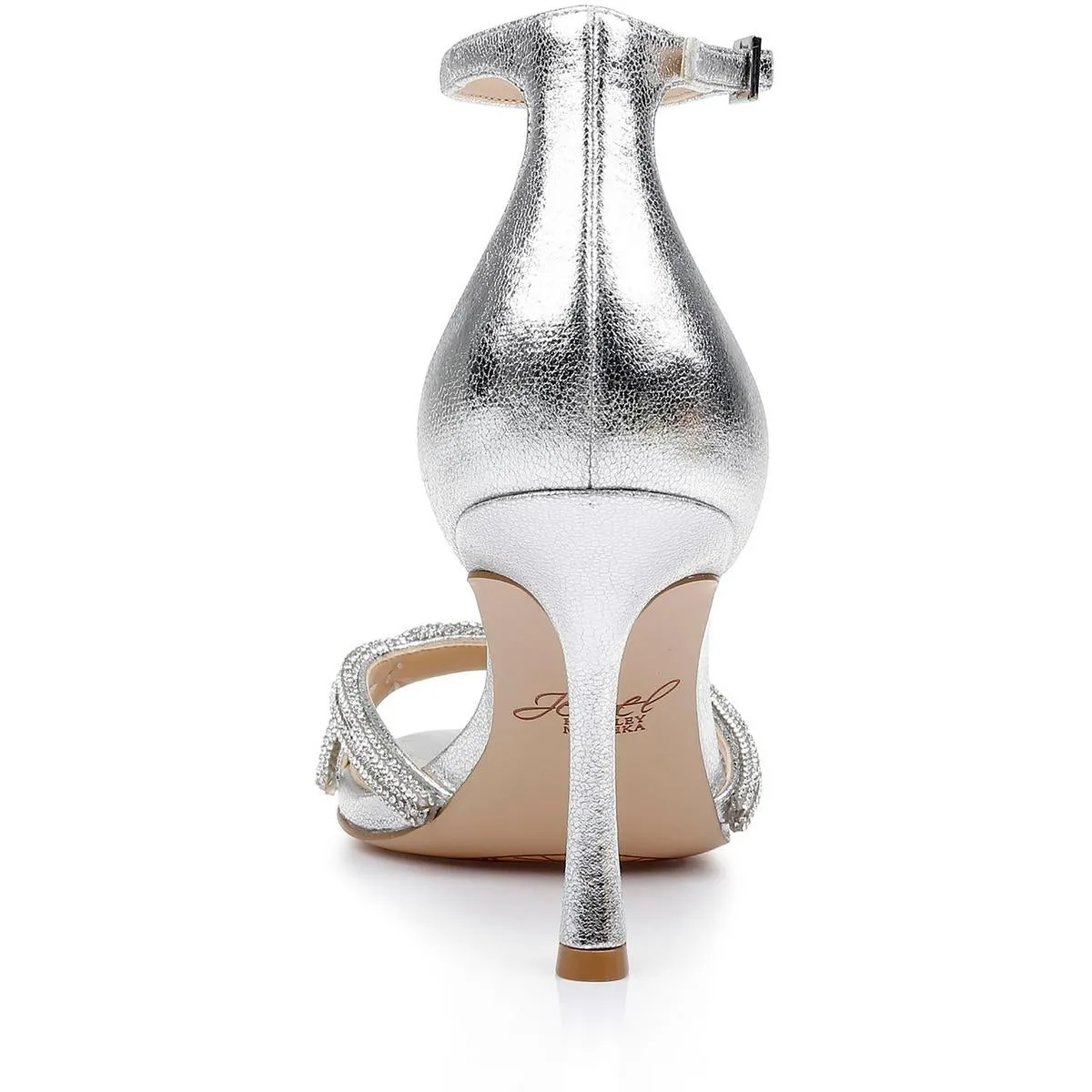 VANI Womens Adjustable Manmade Ankle Strap