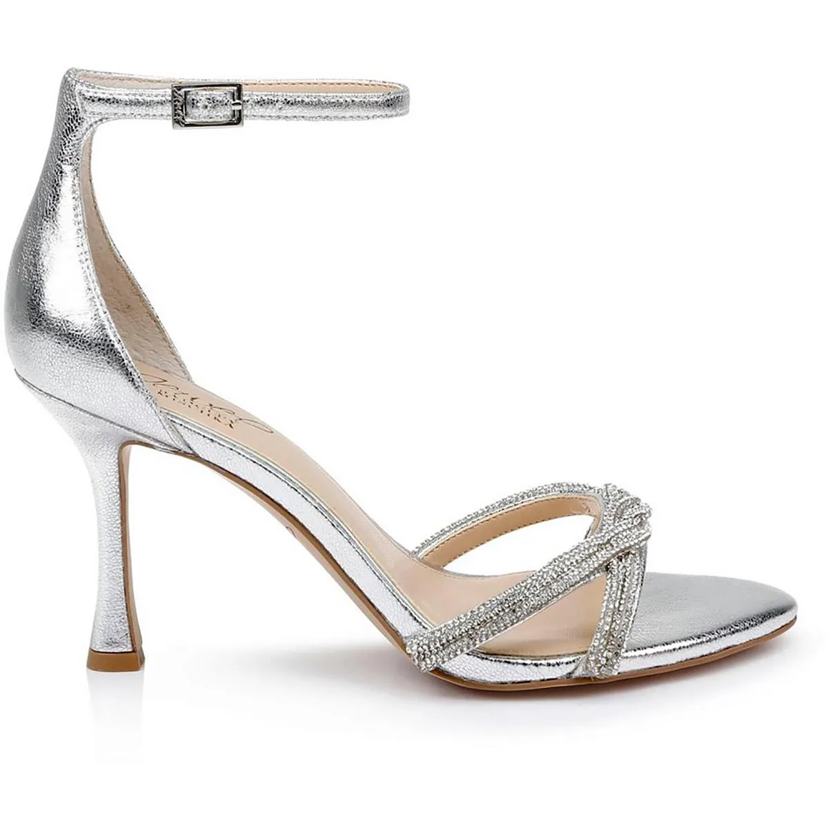 VANI Womens Adjustable Manmade Ankle Strap
