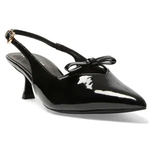 Verity Heel in Black Patent