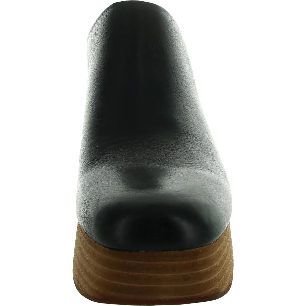 Veronica Womens Solid Leather Mules