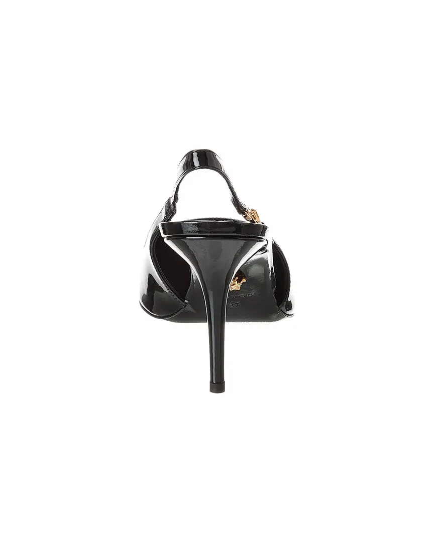 Versace Patent Slingback Pump