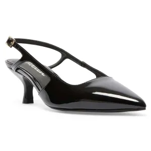 Verve Heel in Black Patent