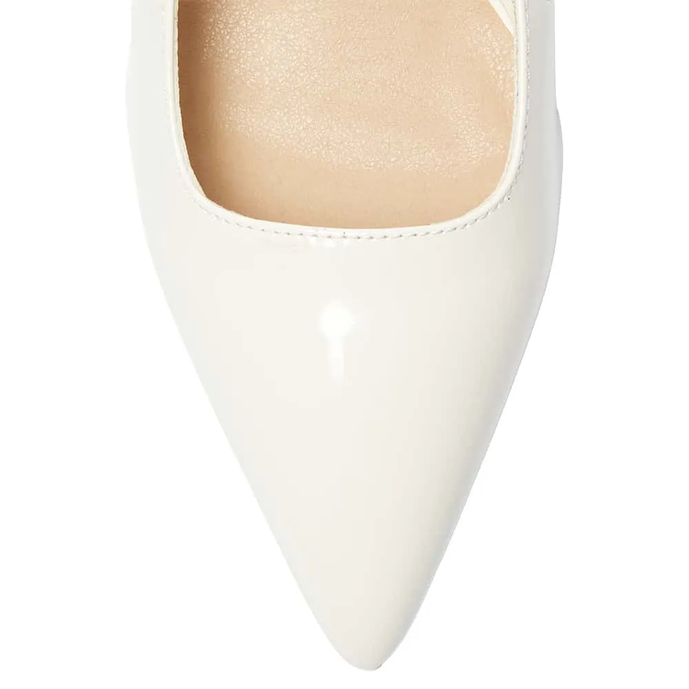Verve Heel in Bone Patent