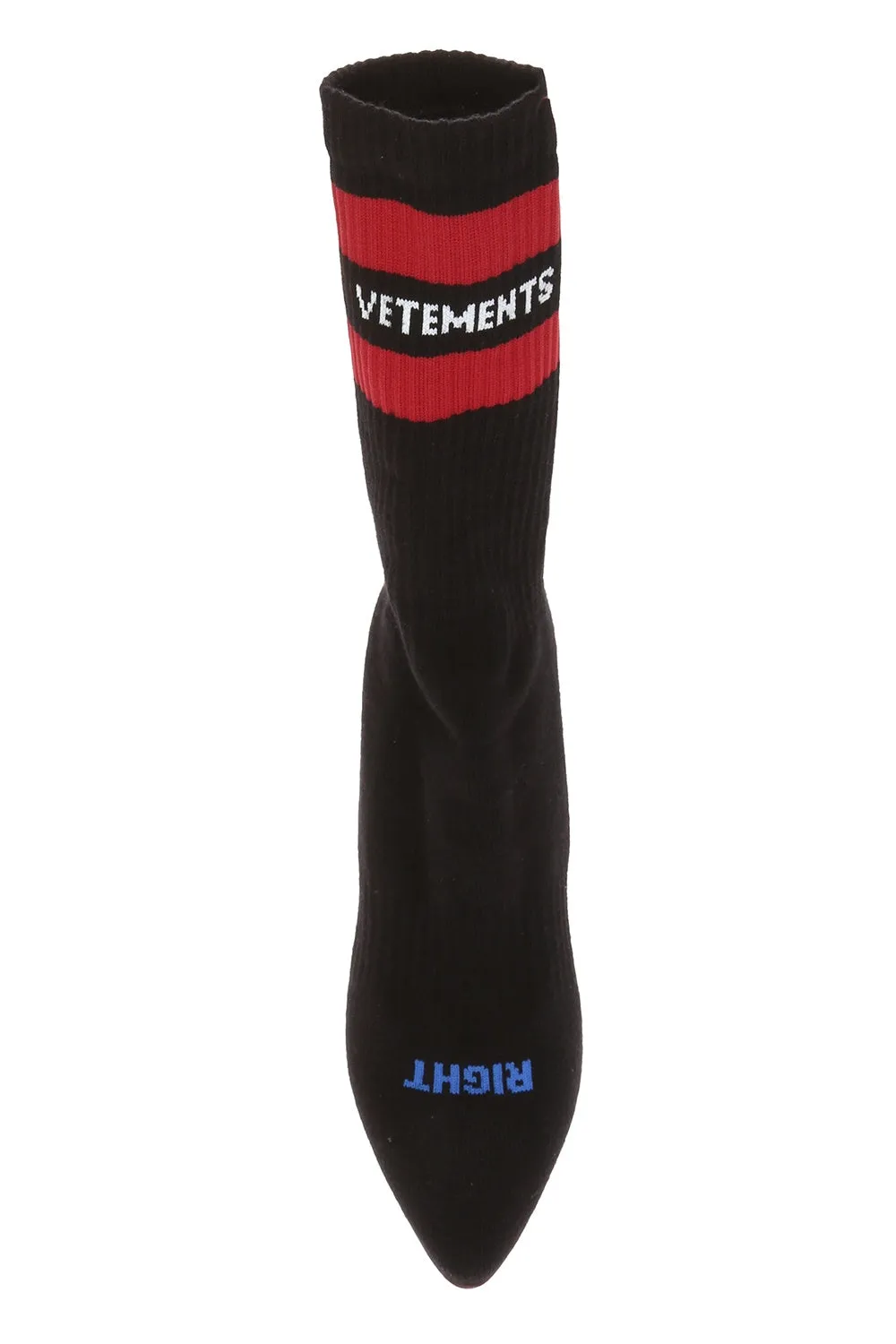 Vetements Stiletto Shoes With A Sock