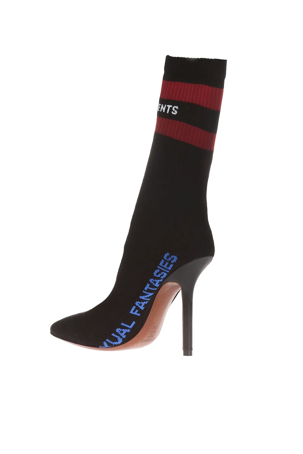 Vetements Stiletto Shoes With A Sock