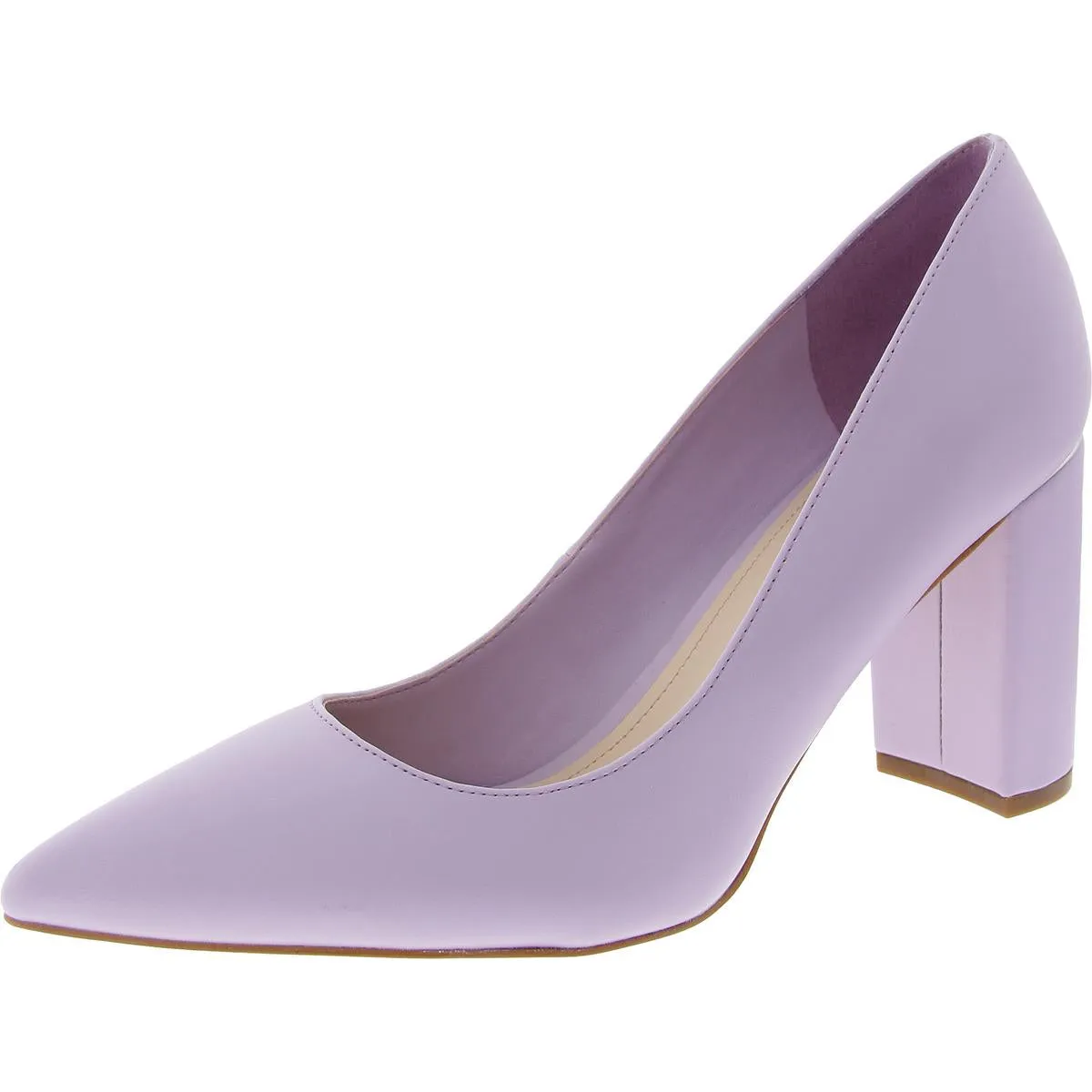 Viviene 4 Womens Faux Leather Pointed Toe Pumps