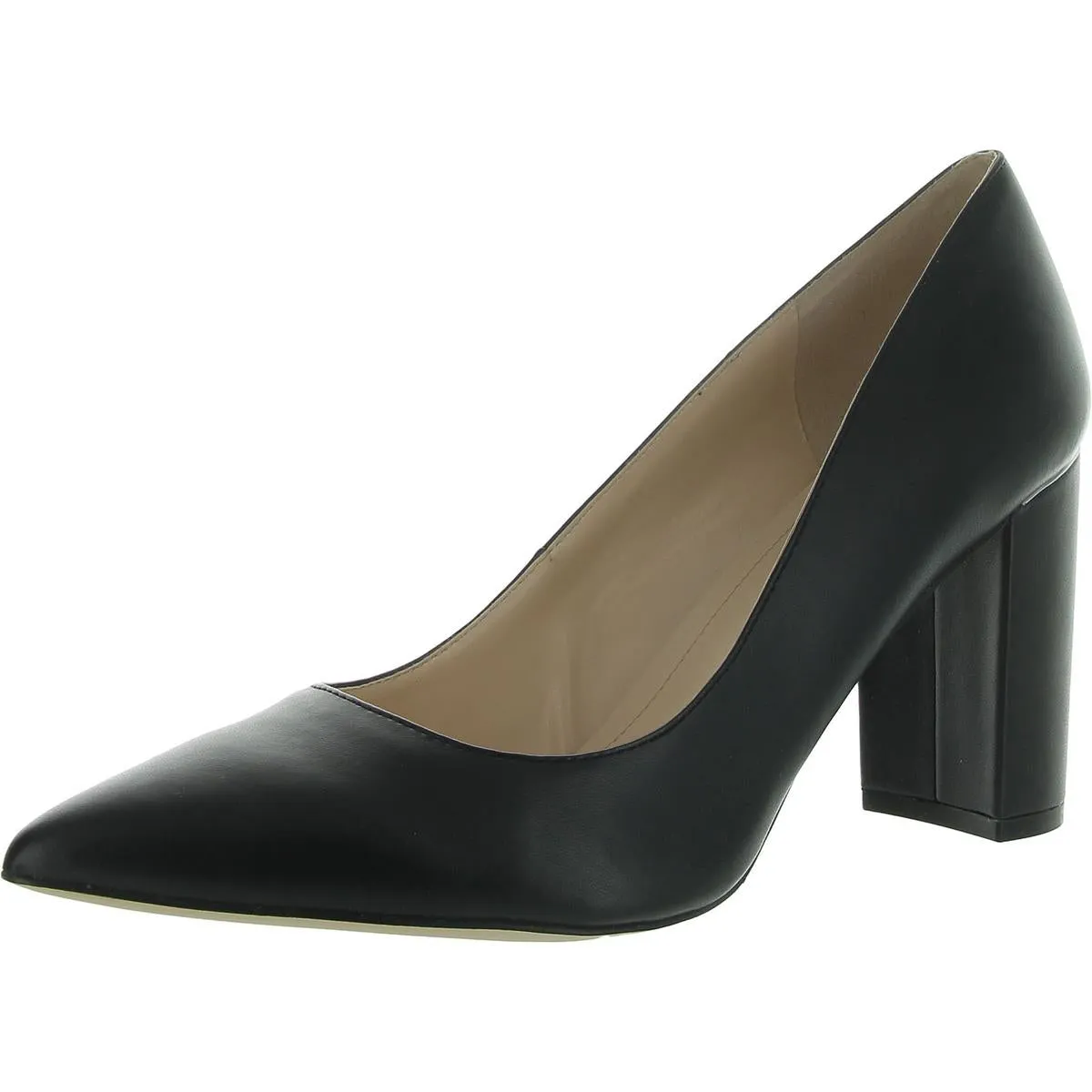 Viviene 4 Womens Faux Leather Pointed Toe Pumps