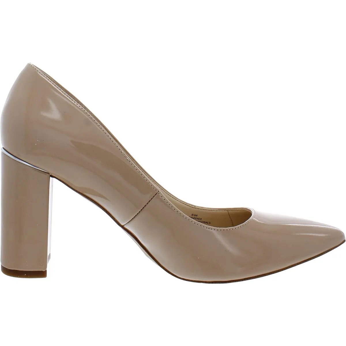 Viviene 4 Womens Faux Leather Pointed Toe Pumps