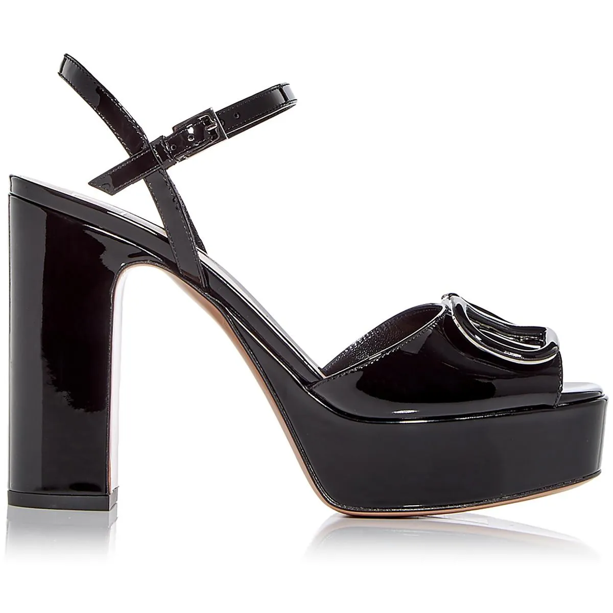 VLogo Womens Embellished Man Made Platform Heels