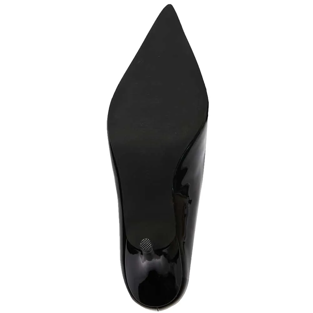 Wendy Heel in Black Patent