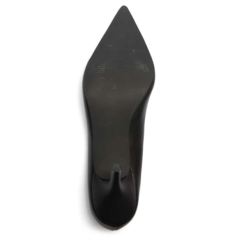 Wendy Heel in Black Smooth