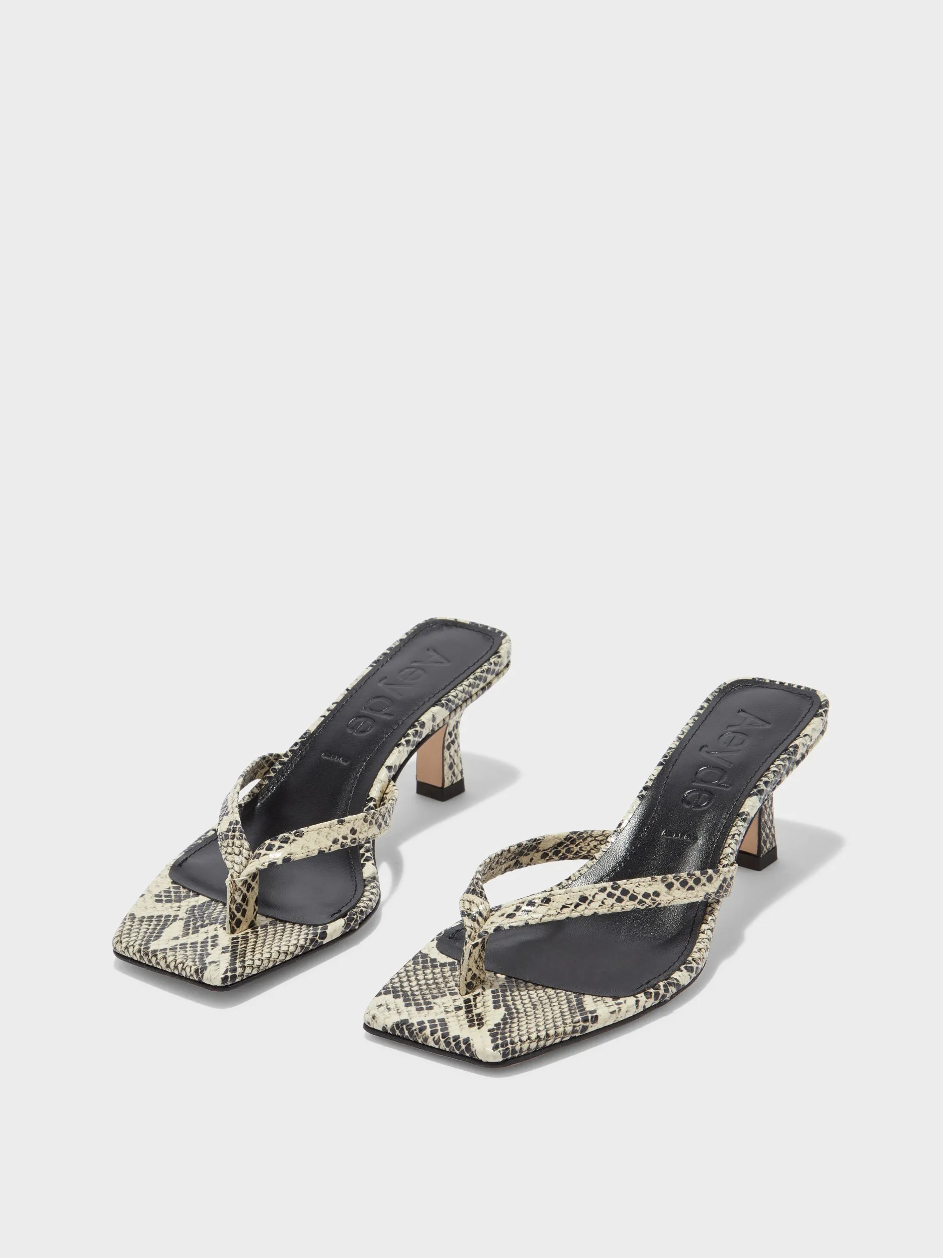 Wilma Leather Thong Sandal