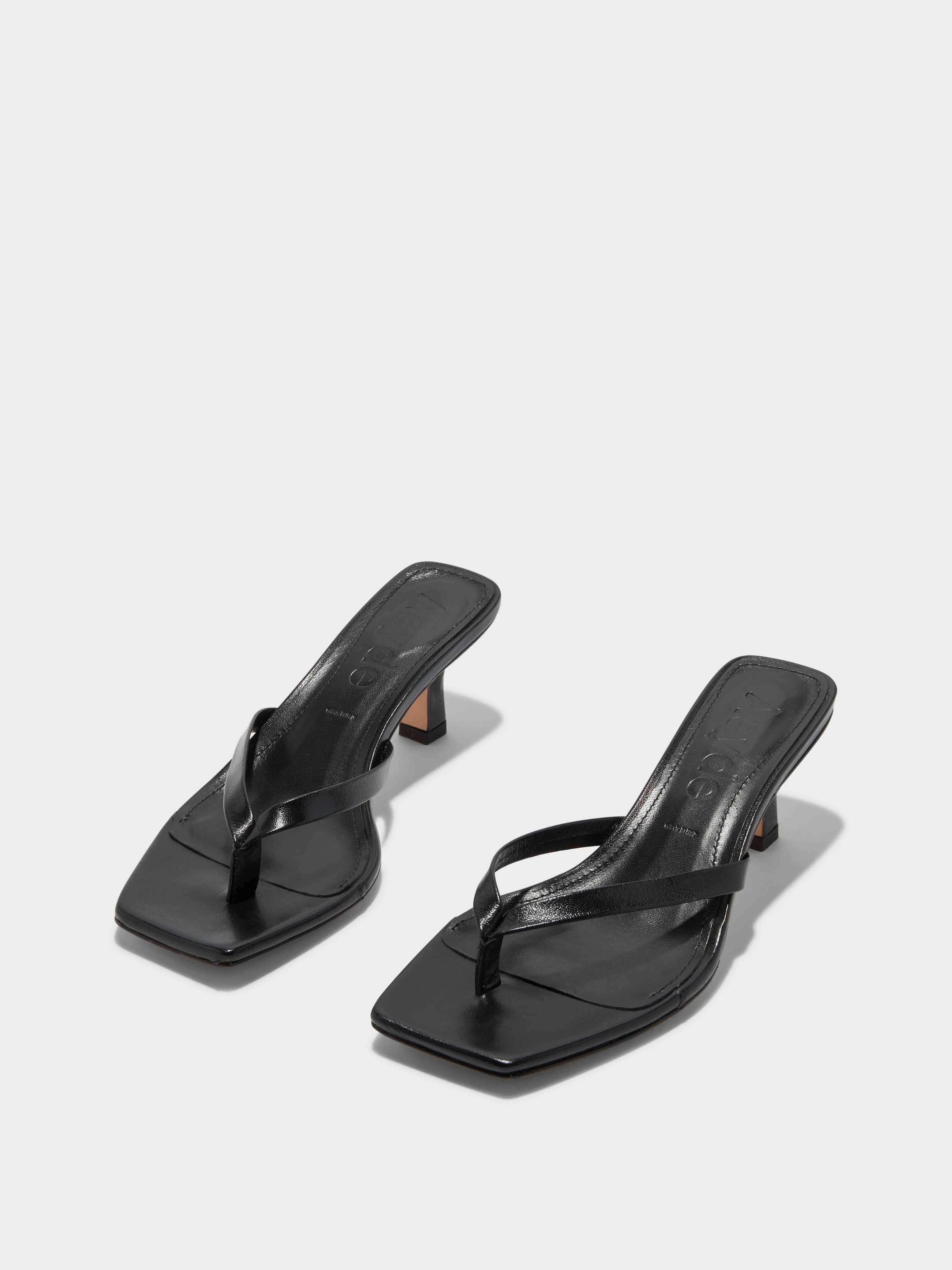 Wilma Leather Thong Sandals
