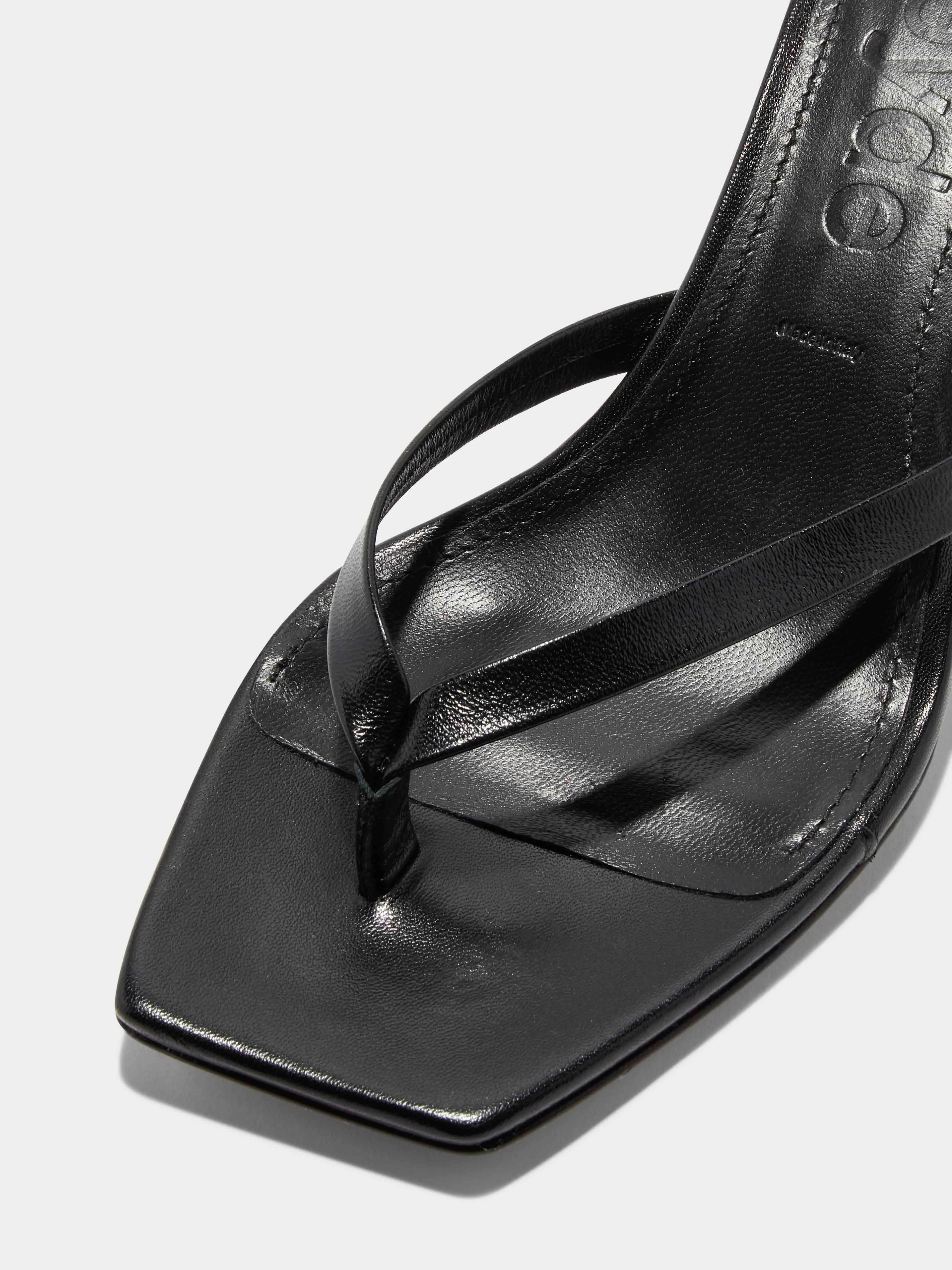 Wilma Leather Thong Sandals