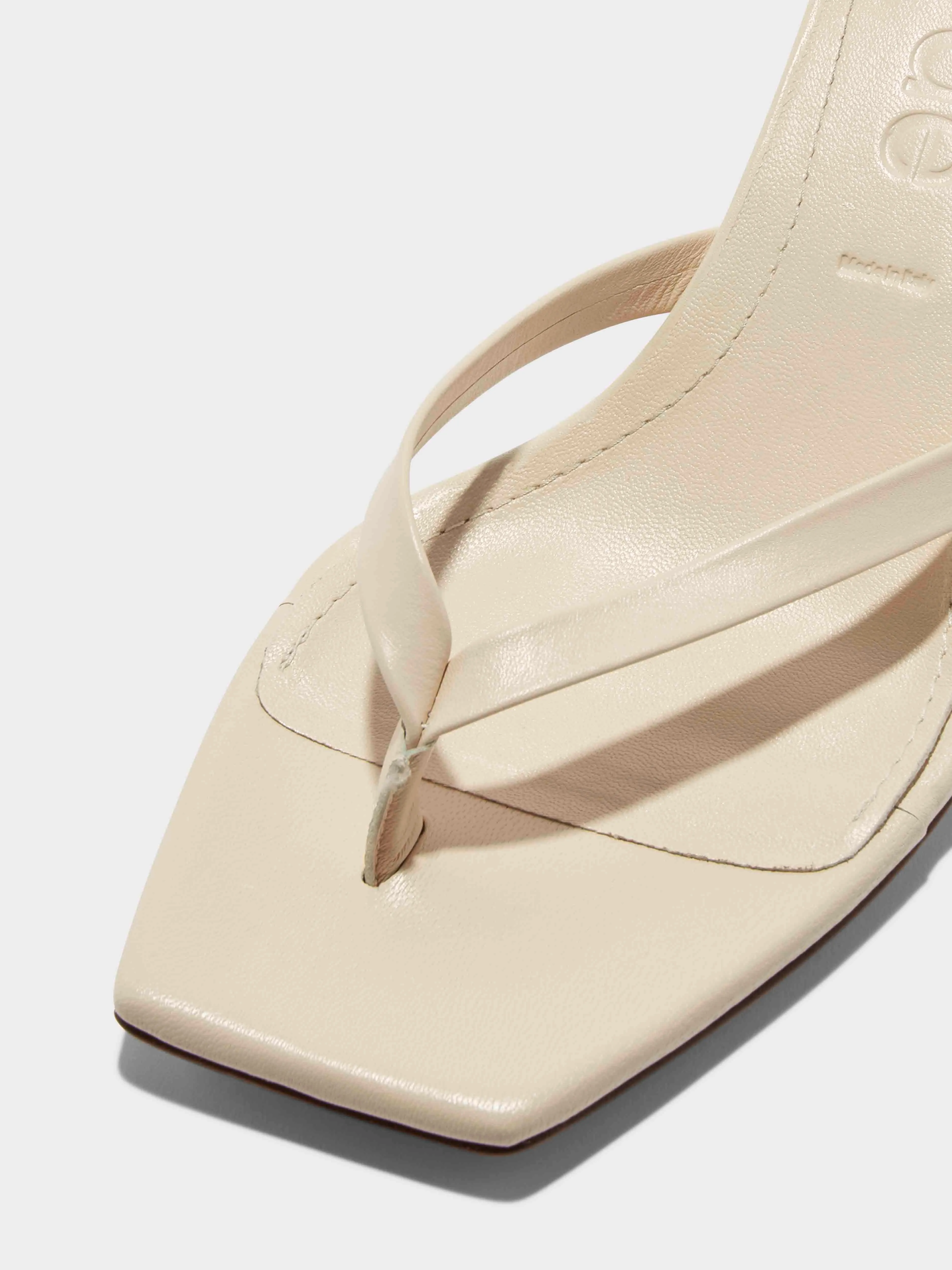 Wilma Leather Thong Sandals
