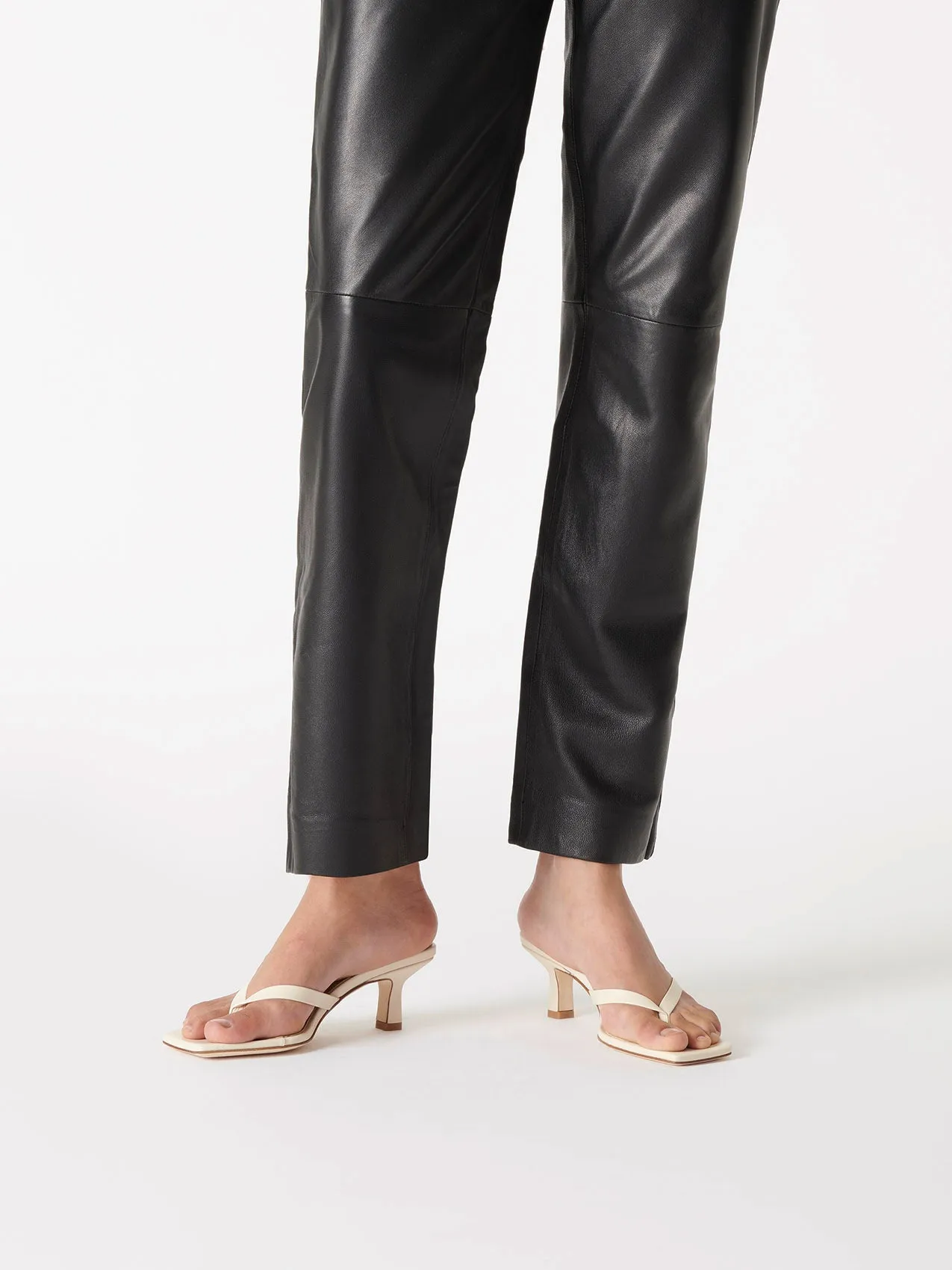 Wilma Leather Thong Sandals
