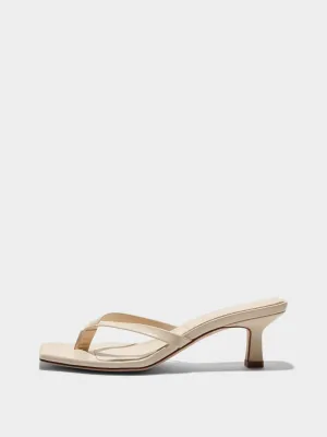 Wilma Leather Thong Sandals