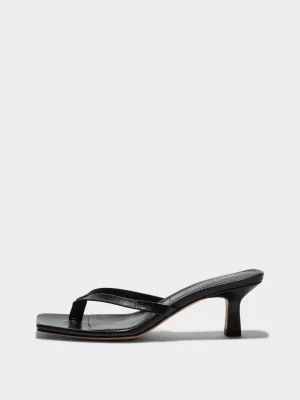 Wilma Leather Thong Sandals