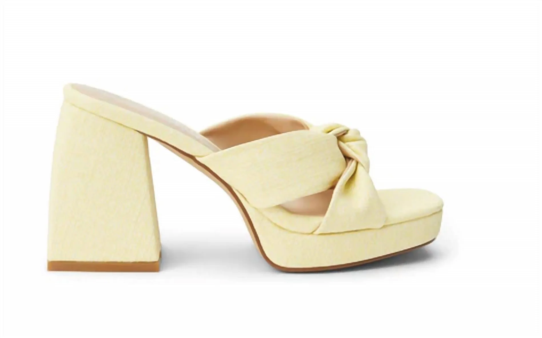 Women Esme Platform Heel In Yellow