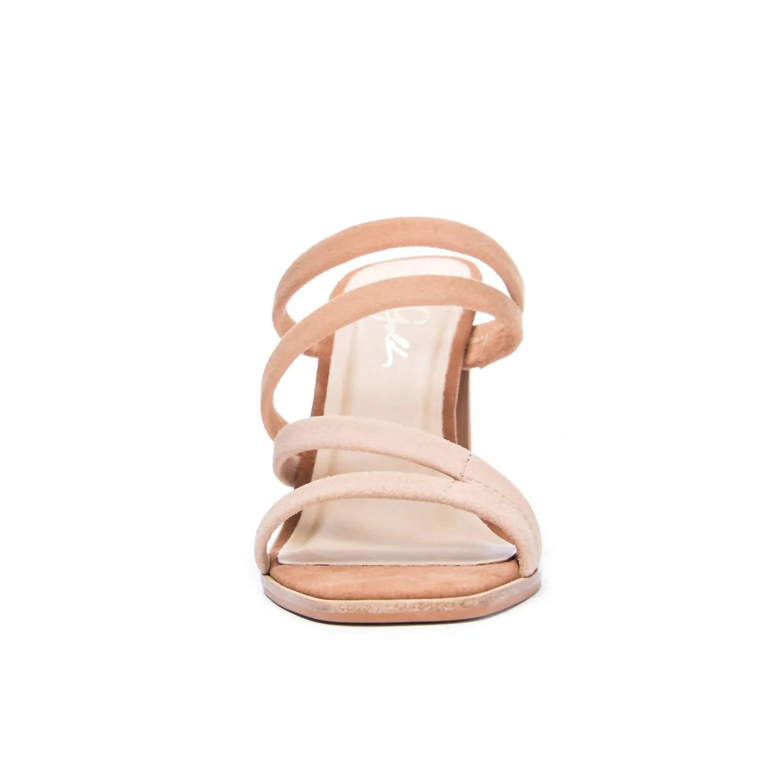 Women Lonnie Kid Suede Sandal In Tumble & Tigers Eye