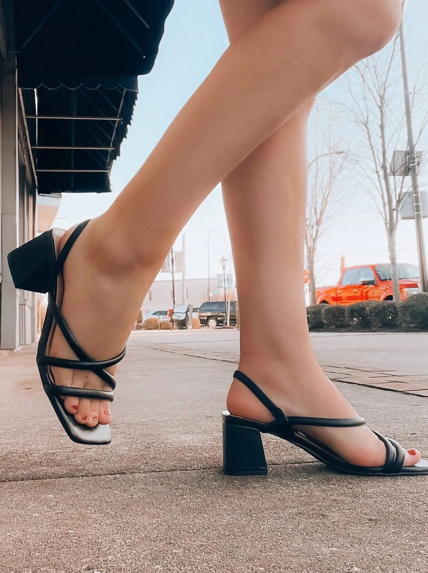 Women Slip Into Style Heels In Black