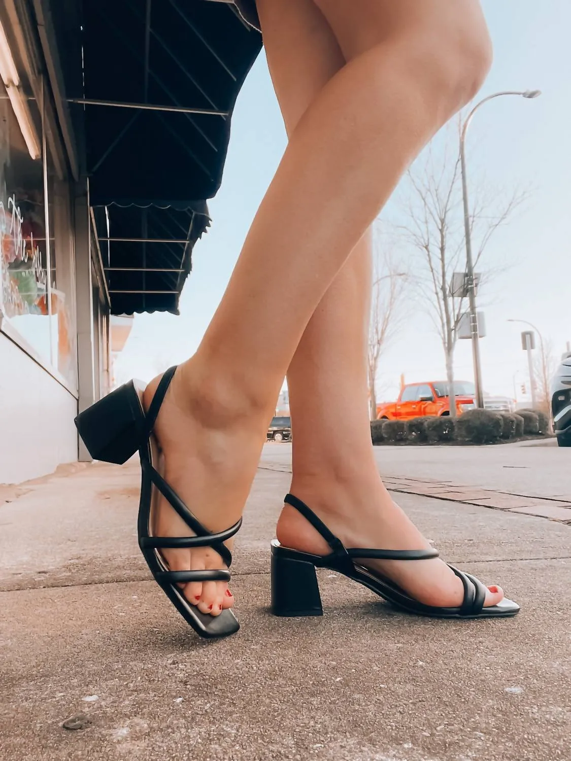 Women Slip Into Style Heels In Black