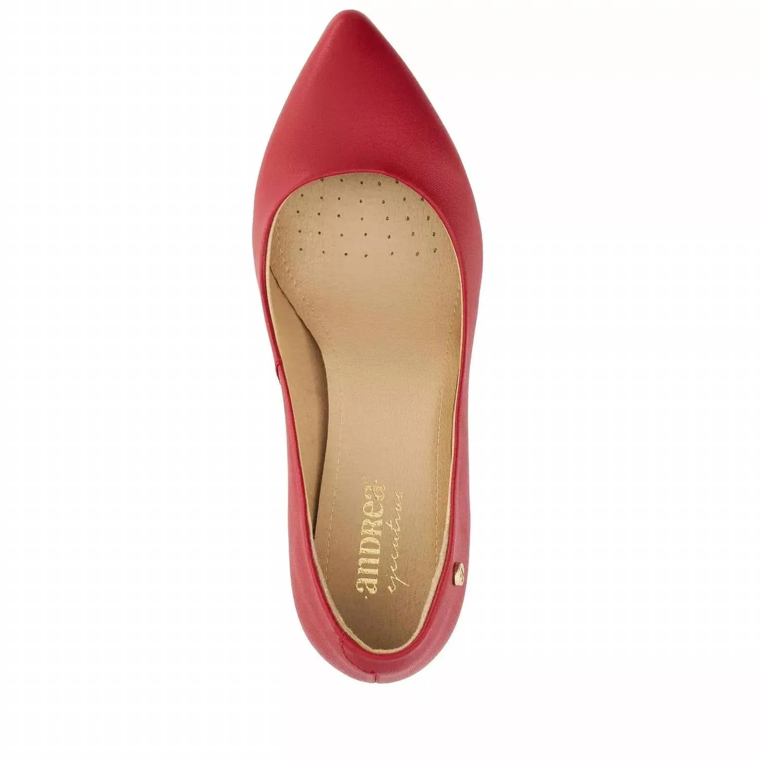Women's Block Heel Pumps In Red