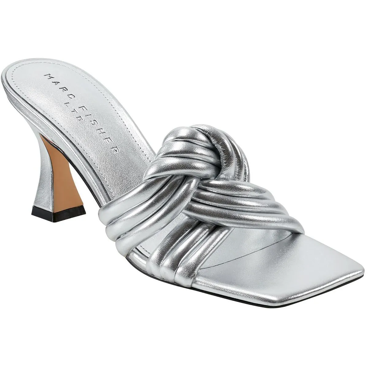 Womens Braided Leather Slide