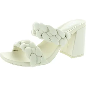 Womens Braided Manmade Slide
