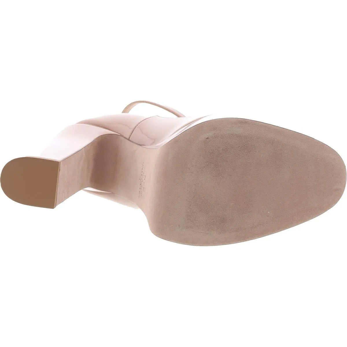 Womens Buckle Patent Leather Platform Heels