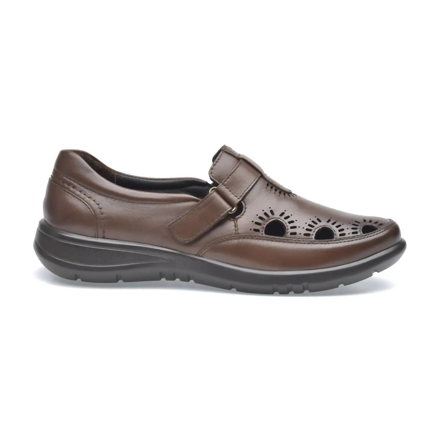Women's Celeste Lambskin Shoes In Espresso Brown
