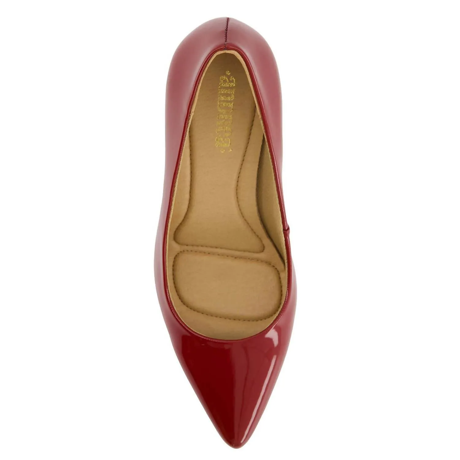 Women's Comfort Plus Medium Heel Stilettos Shoes In Medium Red