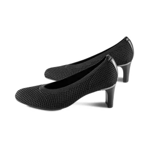 Women's Darrie Stretch Knit Pumps In Black