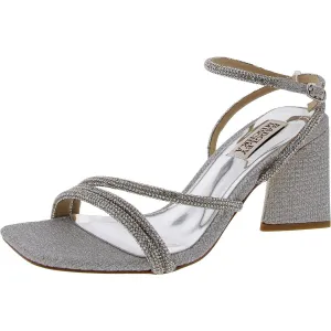 Womens Embellished Ankle Strap
