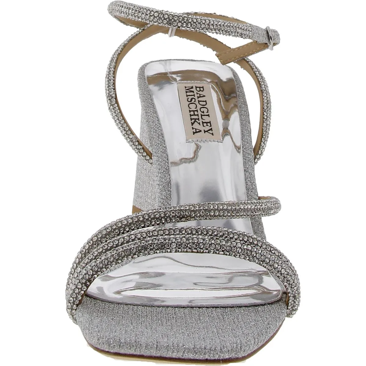 Womens Embellished Ankle Strap
