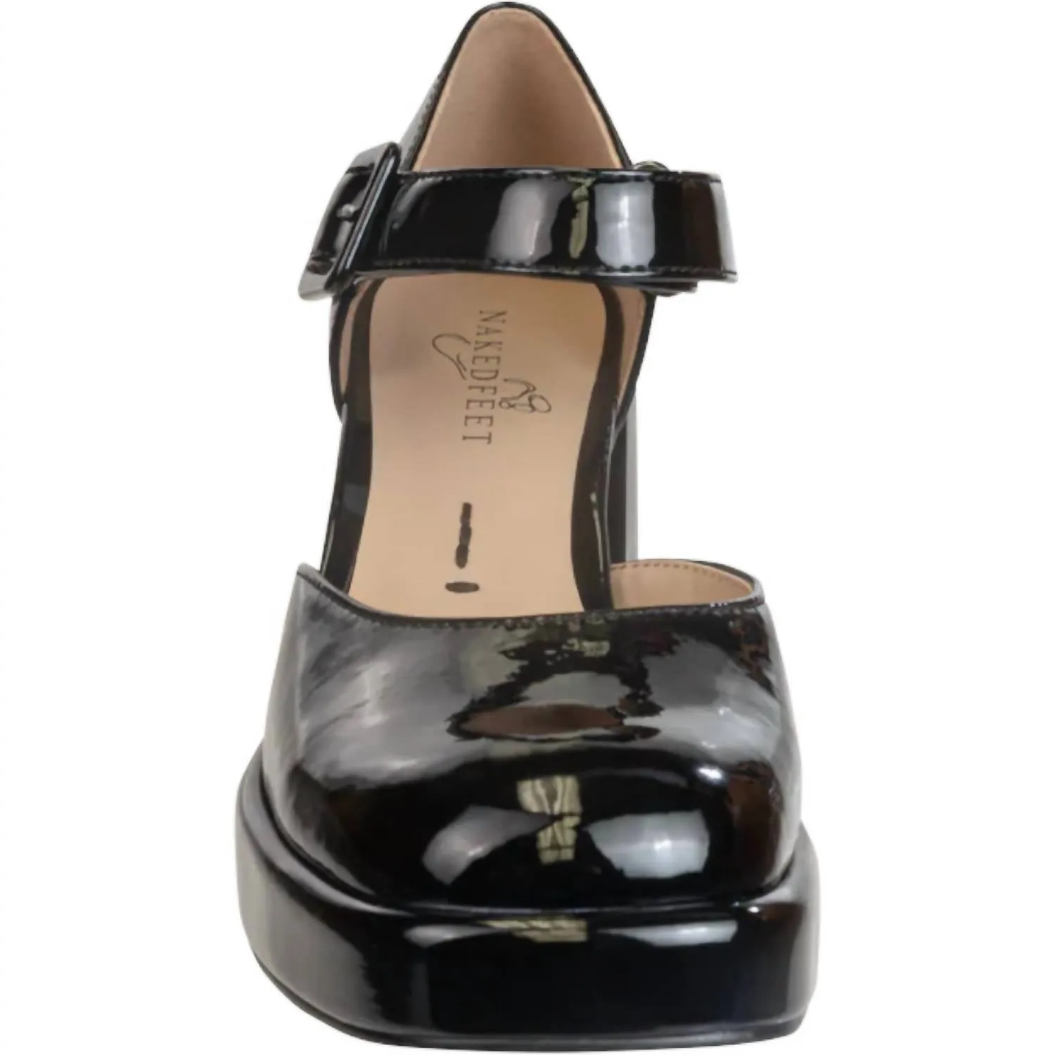 Women's Estonia Heeled Clogs In Black Patent