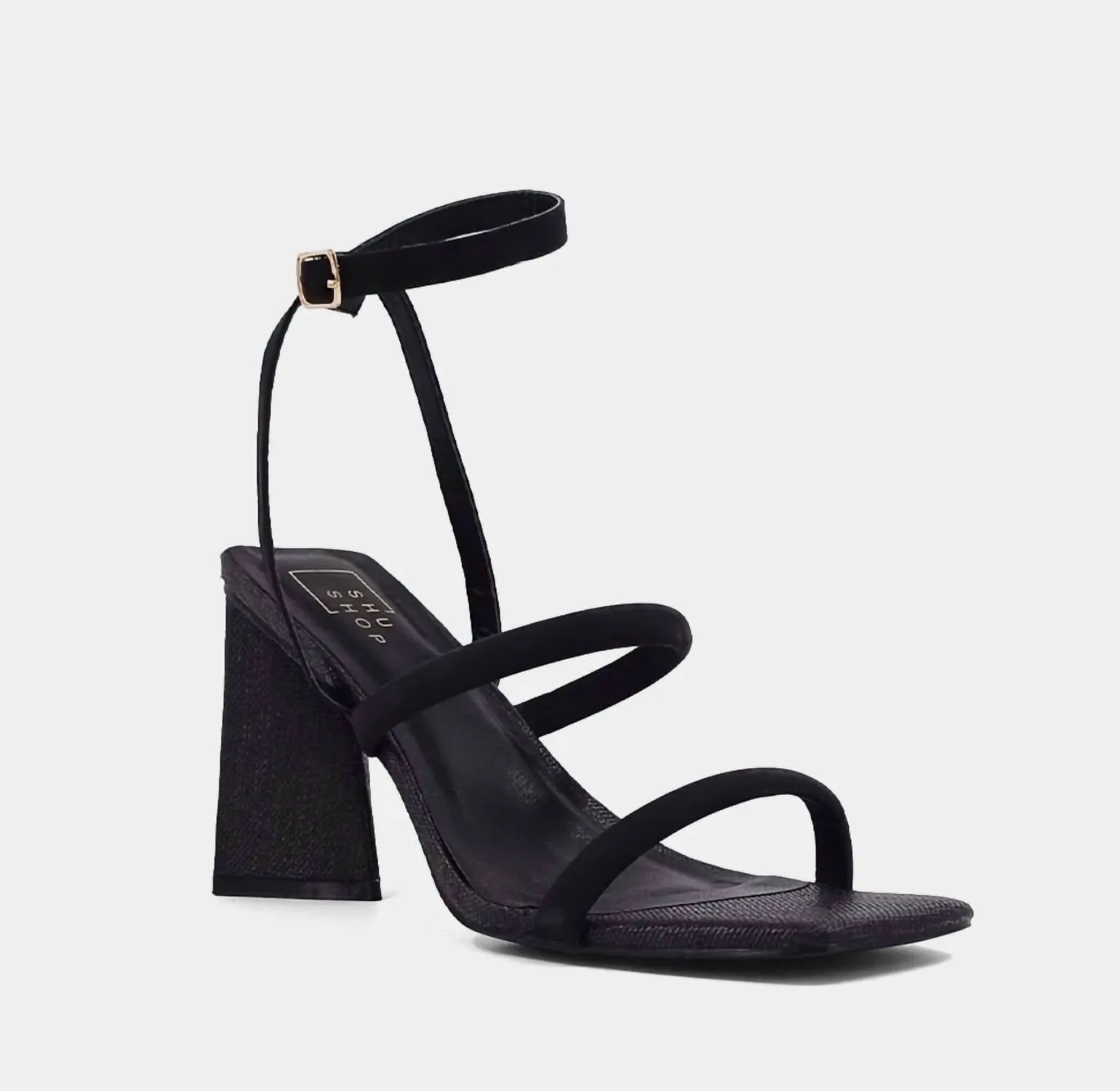 Women's Evangeline Woven Heel In Black