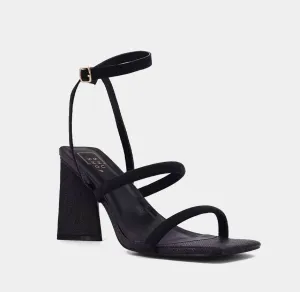 Women's Evangeline Woven Heel In Black