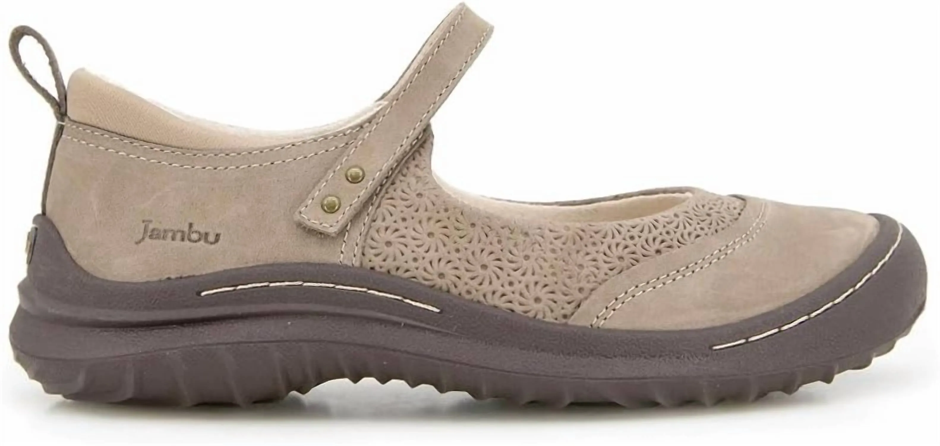 Women's Ezra Maryjane Nubuck Shoe In Taupe