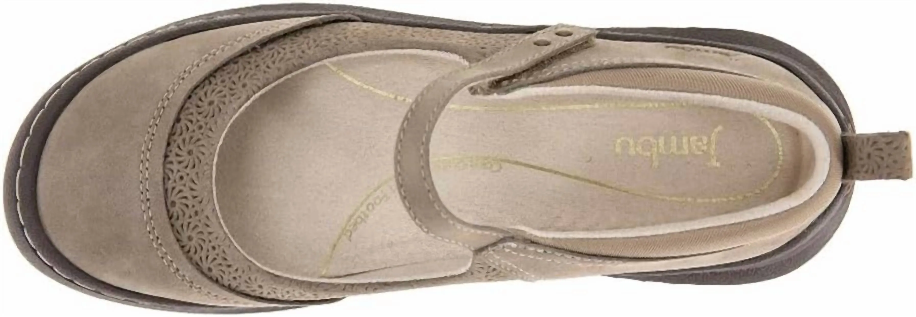 Women's Ezra Maryjane Nubuck Shoe In Taupe